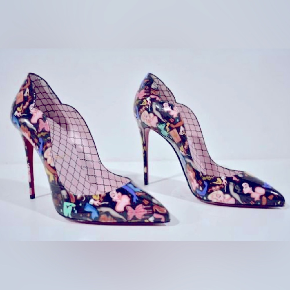 Christian Louboutin Hot Chick pinup fetish 100 NO BOX OR BAG KNOW YOUR SIZE